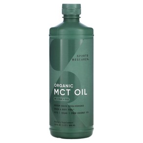 스포츠리서치 MCT 오일 무맛 946ml, 1개