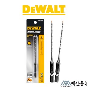 디월트 DWA612056 임팩 콘크리트드릴 3.0MM 육각 샹크 드릴비트 시멘트 기리, [01] 임팩 콘크리트드릴 비트, 콘크리트 6.5mm DWA612061, 1개