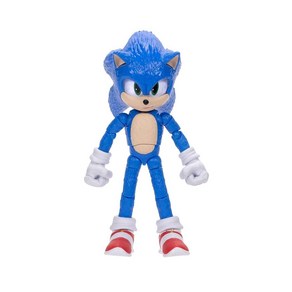 Sonic The Hedgehog 소닉 3 영화 액션 피규어 12.7cm(5인치) 소닉 컬렉터 장난감 피규어 남아 여아용 고 - 공식 라이선스 영화 제품 193292