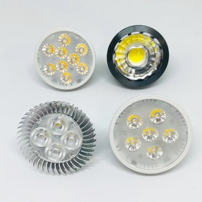 라루체 LED MR16 할로겐 전구 램프 5W 8W 10W COB 집중형, 컨버터, 1개, 기타색