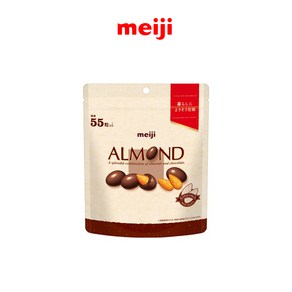 일본 메이지 Meiji 아몬드 초콜릿 231g 대용량 파우치팩, 1개