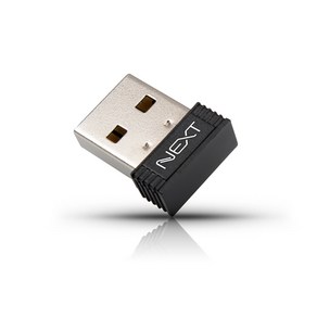 넥스트 NEXT-202N MINI USB 초소형 미니 무선 랜카드 150Mbps, 1개