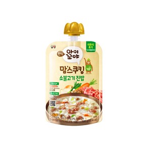 아이꼬야 맘스쿠킹 이유식 한식 소불고기진밥 12개월부터, 소불고기, 100g, 20개