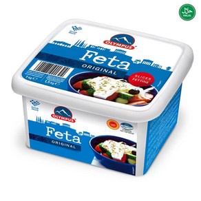 Genuine Geek Taste Olympus Halal Feta Cheese 진정한 그리스 맛 올림푸스 하랄 페타 치즈, 10개, 1kg