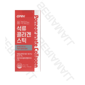 GNM자연의품격 품격있는 석류 콜라겐 스틱 20g x 15포 [재고 00EA], 1개, 300g