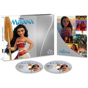 MovieNEX Disney100 + DVD + + MovieNEX [Blu-ay] 모아나와 전설의 바다 에디션 [블루