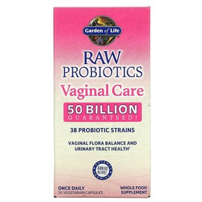 Garden of Life RAW Probiotics Vaginal Care 베지 캡슐 30정