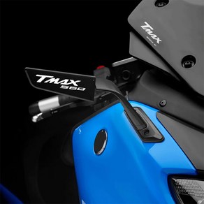 호환 야마하 TMAX560 테크 맥스용 CNC 백미러 맞춤형 조절 가능 윙렛 미러 T-MAX 560 2022-2024, 1개