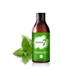 바르다7 아로마 마사지 바디 오일 300ml (페퍼민트향), 1개