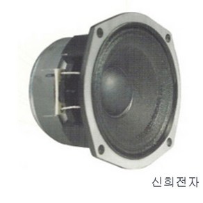 삼미스피커 SR-100A25 4인치 50W 중저음용스피커 SAMMI