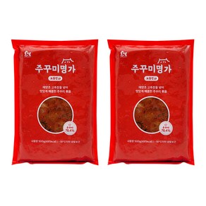 씨케이 주꾸미명가 보통맛 500g x 2개 쭈꾸미볶음