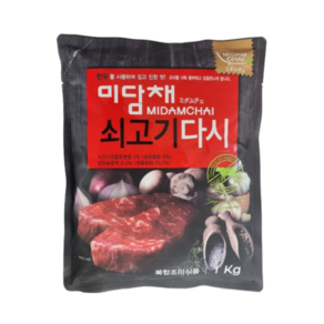 미담채 쇠고기 다시다 1kg 푸드코리아, 1개