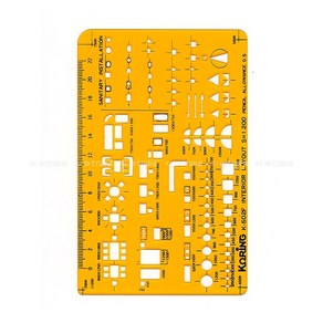 코링 가구 형판 자 1 / 200 K-502