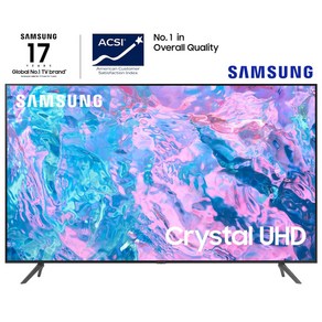 삼성전자 138cm 165cm 4K 스마트 TV 넷플릭스 유튜브, 방문설치, 138cm(55인치), 벽걸이형