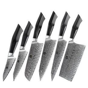 공식수입처 국내배송 67겹 다마스커스 신주오 XINZUO 6종 세트 나이프 Knife Damascus 백종원 이연복 스타일, 1개, 단품