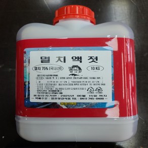 강경 영진젓갈식품 멸치액젓, 5kg, 1개, 5kg