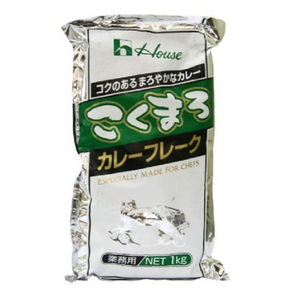 하우스 코쿠마로 카레 후레이크, 1kg, 3개