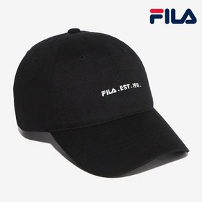 휠라 FILA EST 1911 볼캡 FS3CPF5390X BLK 모자, 057, 사이즈