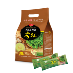 광야 호두아몬드율무차 참마차 쑥차 호박차 30포 아침대용 아침간편식 맛선택, 광야 늘감사 쑥차 30포, 30개입, 20g, 1개