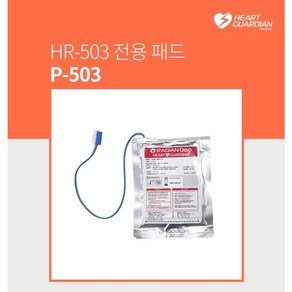 라디안 HR503 전용 전극패드 P-503 / p503, 1개