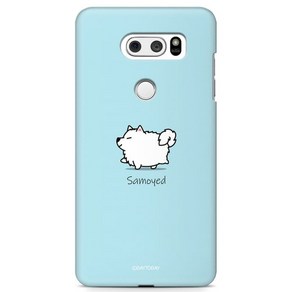 데이투데이 LG V30 케이스 팻 퍼피 하드 LGM-V300S V300K V300L