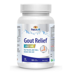 MapleLife 관절 건강 영양제 Gout Relief 100정, 1개