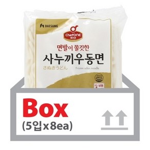 230g*5입*8ea(박스)/쉐프원 사누끼냉동우동면