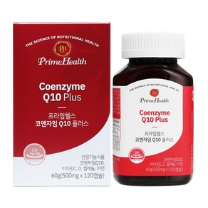 프라임헬스 코엔자임 Q10 플러스 500mg x120캡슐, 1박스, 120정