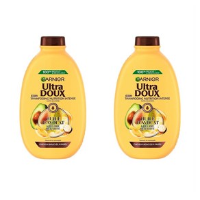 가르니에 울트라 DOUX 샴푸 600ml 2팩 볼륨 ULTRA DOUX HAIRCARE Volume Shampoo for Fine Hair Lacking