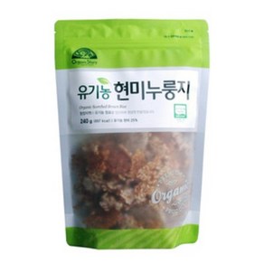 오가닉스토리 유기농 현미누룽지, 240g, 1개