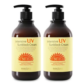 에바끌레르 인텐시브 UV 선블럭 크림 SPF50+ PA+++ 대용량 선크림 썬크림 골프장