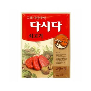 다시다 쇠고기, 300g, 6개
