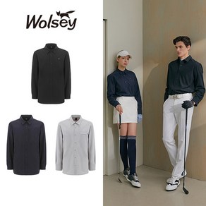 [KT알파쇼핑][Wolsey]울시 24FW 남성 우븐 셔츠 3종 세트