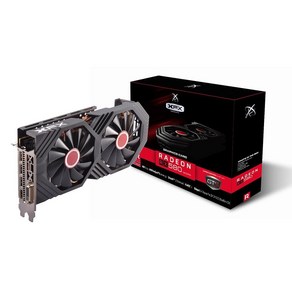 XFX Speedste SWFT210 라데온 RX 7700XT 게이밍 그래픽 카드 12GB GDDR6 HDMI 3xDP AMD RDNA 3 RX-77TSWFTFA 포함 41386, RX 580