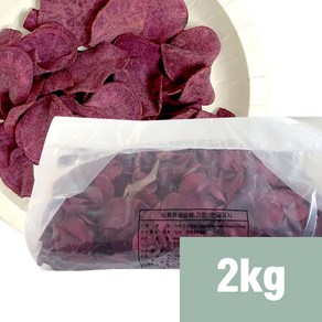 웰빙 자색고구마칩 2kg (대용량), 1개