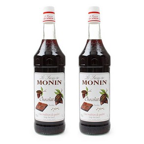 모닌 초콜렛시럽 1000ml 2개세트 초콜릿시럽 초코시럽, 1L, 2개