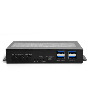 이지넷유비쿼터스 NEXT-7202KVM-4K 2대1 USB HDMI Ve2.0 KVM 스위치 스위칭허브/서버-KVM, 선택없음, 1개