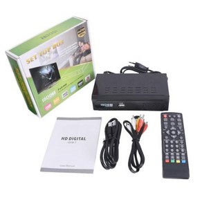 ISDBT 리시버 1080P HD TV 박스 컨버터 디지털 TV FTA ISDBT 디코더 HDMI 및 RCA 포함 칠레용 지상 TV 튜너, 1) ISDB T  Eu 플러그, ISDB-T