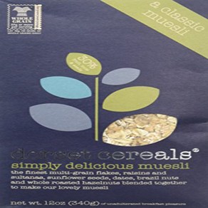 Doset Ceeal Simply Delicious Muesli Ceeal 12 oz Doset Ceeal Simply Delicious 뮤즐리 시리얼 12oz, 340g, 1개