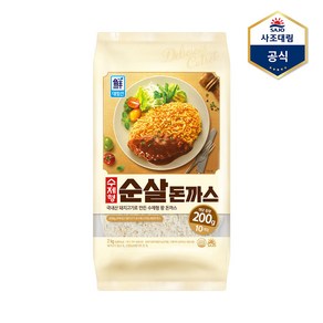 [사조대림] 수제형순살돈까스 2 000g X 1개, 2kg