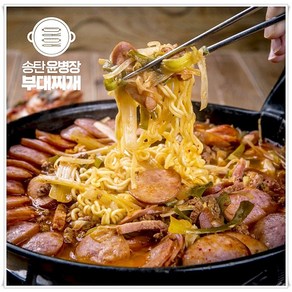 부대찌개 밀키트 송탄윤병장부대찌개 2-3인, [충성]윤병장스페셜, 1.64kg, 1개