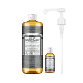 닥터브로너스 캐스틸 솝 950ml+60ml+펌프 세트 12종 택1, 1개