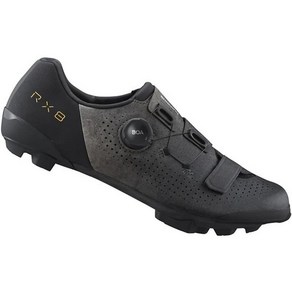 SHIMANO (SHIMANO) RX8 블랙 44.0 (27.8cm) (SH-RX801) 그래블 어드벤처 SPD 신발 ESHRX801MCL01S44000