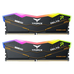 TEAMGROUP T-Force DDR5-6000 CL38 Delta TUF Gaming RGB 패키지 32GB(16Gx2)