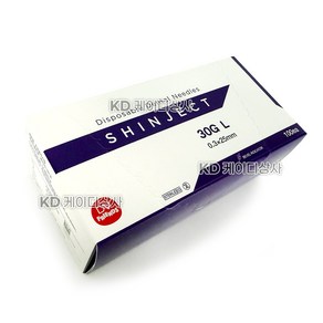 1박스 100개입) 신흥 치과용 주사침 SHINJECT 덴탈니들 30G L 0.3 x 25mm 100개입 신젝트 치과용 마취니들 국소마취, 1개