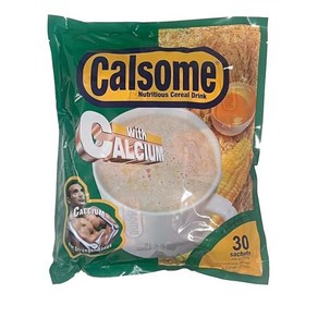 Calsome Nutitious 시리얼 드링크 (3 in1 인스턴트) 25g x 30 사, 1개