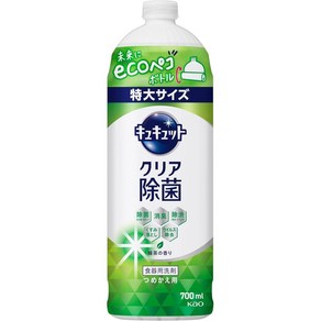 큐큣토 주방세제 거품이 팍! 녹차향 리필용 700ml, 1개