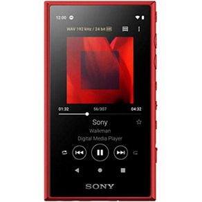 소니 뮤직플레이어 블루투스 소형 휴대용 무손실 MP3, 레드, NW-A105