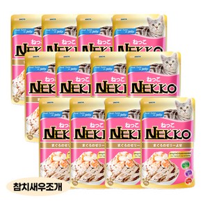 네코(NEKKO) 젤리 파우치 SET (70g x 12개)