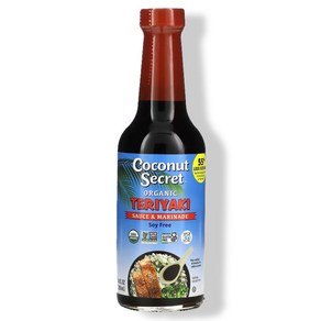 Coconut Secet 테리야끼 소스 코코넛 아미노 10 액량 온스(296 ml) 1팩, 30개, 296ml